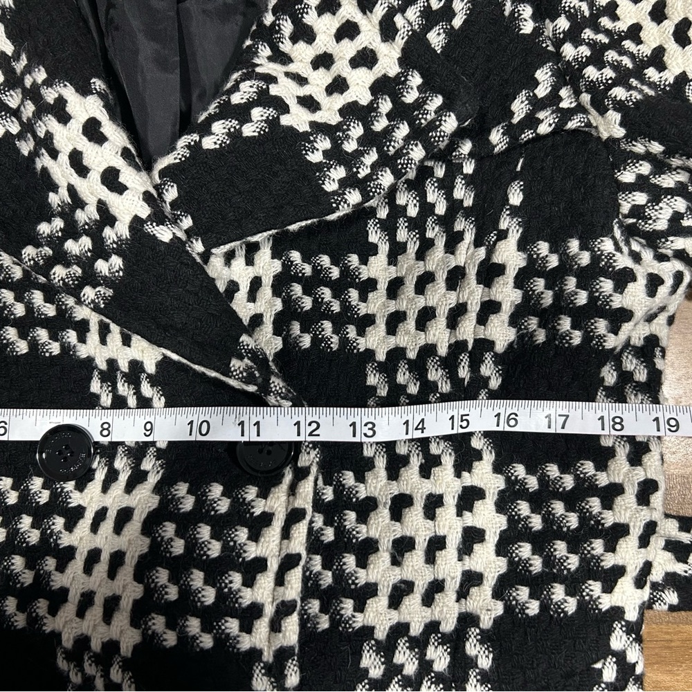 Express Monochrome Patterned Coat - image 3